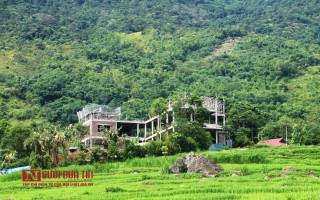 Phạt công trình xây dựng không phép tại Pù Luông 40 triệu đồng