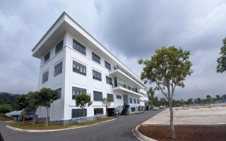 Chưa được cấp phép, trung tâm sát hạch lái xe ngang nhiên xây dựng