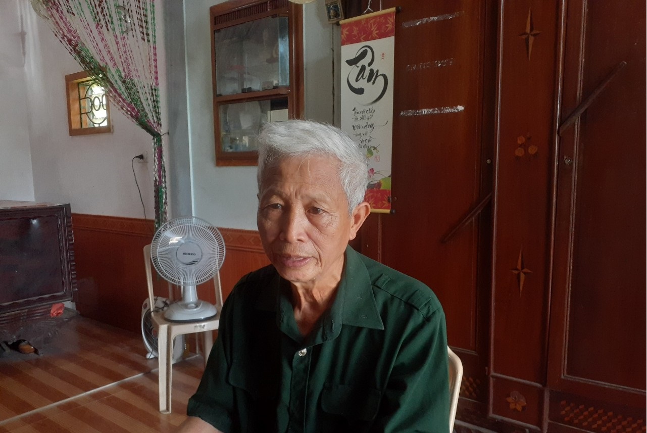 Ông Tường, em trai liệt sỹ Nguyễn Thị Diễn kể về hành trình đi tìm mộ của chị mình. 