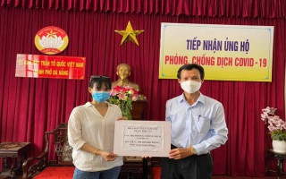 Hoa hậu Tiểu Vy ủng hộ Đà Nẵng - Quảng Nam 200 triệu chống dịch Covid-19