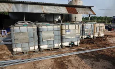 Bình Thuận: Đột kích cơ sở sản xuất hàng chục nghìn lít dầu diesel giả