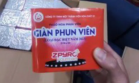 Có được mang pháo hoa lên máy bay không?