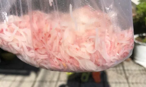 Bún đổi màu bất thường, Ban Quản lý An toàn thực phẩm Tp.Đà Nẵng đề nghị xác minh khẩn