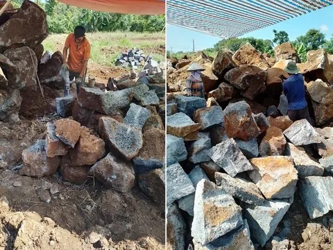 Đồng Nai: Ngang nhiên khai thác đá trái phép, chính quyền xã không hay