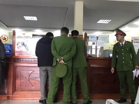 Công an khám xét trụ sở Trung tâm Đăng kiểm xe cơ giới Nghệ An