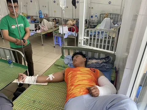 Thông tin mới nhất vụ shipper bị đánh gãy hai tay ở Quảng Ngãi