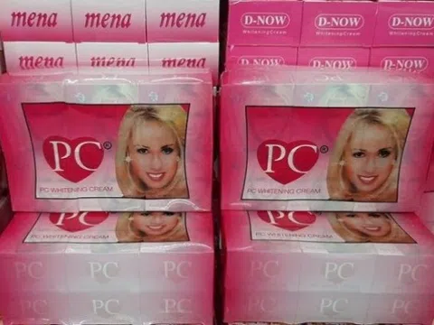 Thu hồi toàn quốc lô kem trắng PC Whitening Cream