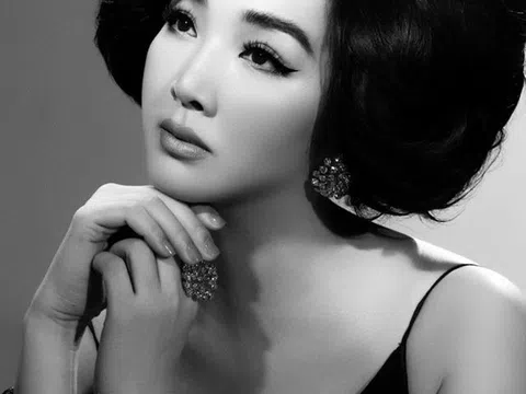 U50, hoa hậu Giáng My ấn tượng với loạt ảnh đen trắng