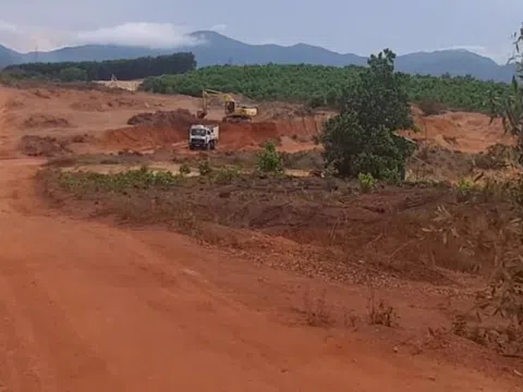 Thừa Thiên-Huế: Xử phạt công ty chiếm đất nông nghiệp để khai thác