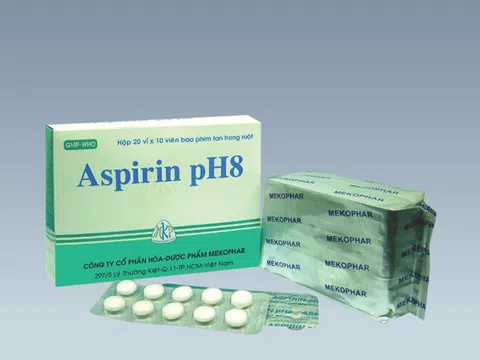 Thuốc giảm đau Aspirin pH8 bị xử lý vì không đạt chuẩn chất lượng