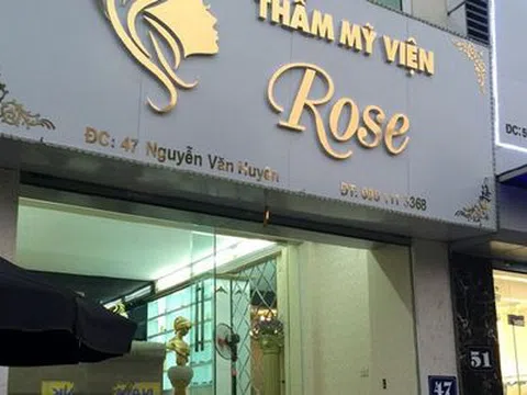 "Bóc phốt" hàng loạt sai phạm của Thẩm mỹ viện Rose ở Hà Nội