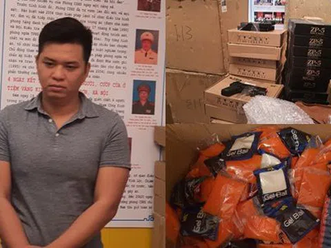 Triệt phá, thu giữ lô súng bắn đạn nhựa "khủng" có tính sát thương cao tại Hà Nội