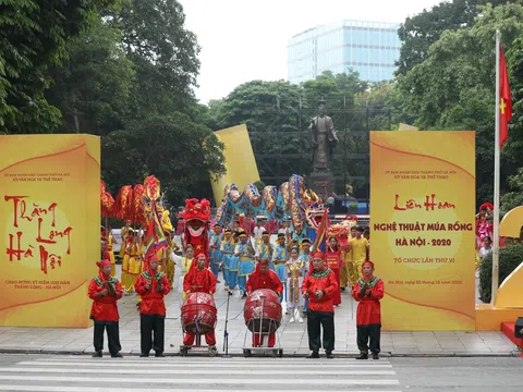Mãn nhãn Liên hoan nghệ thuật múa Rồng chào mừng kỷ niệm 1010 năm Thăng Long - Hà Nội