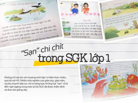Lỗ hổng chí tử từ câu chuyện sách giáo khoa ngập “sạn”