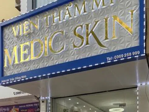 Cầu Giấy – Hà Nội: Thẩm Mỹ Medic-skin mời chào các dịch vụ xâm lấn khi chưa được cấp phép