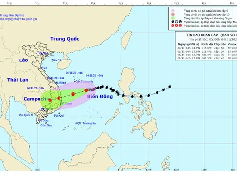 Bão số 10 Goni đang giật cấp 10, tăng cấp trong 24h giờ tới