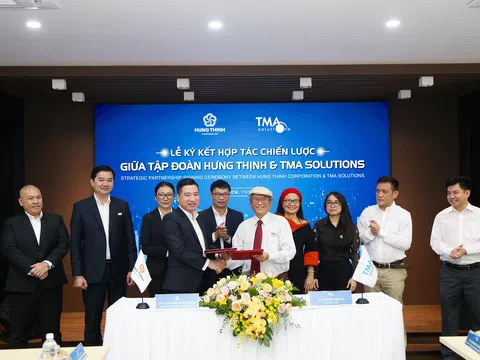Tập đoàn Hưng Thịnh ký kết hợp tác chiến lược  cùng Công ty TMA Solutions