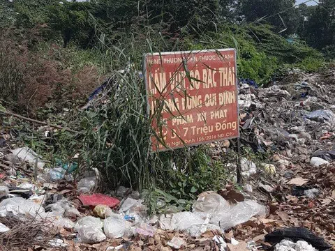 Bình Dương: Công ty xả thải trộm, chính quyền xin kinh phí… “dọn rác”