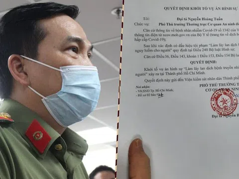 Đã khởi tố vụ án hình sự, khi nào khởi tố bị can với bệnh nhân 1342?