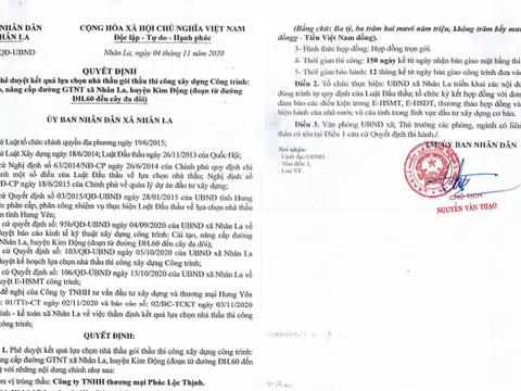 Hưng Yên: Công ty Phúc Lộc Thịnh gian lận hồ sơ vẫn “bao thầu” tại huyện Kim Động?