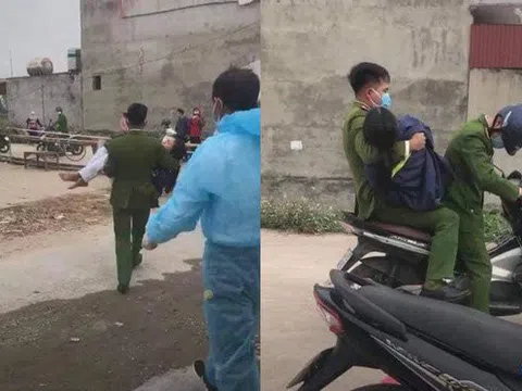 Nữ nhân viên y tế ngất xỉu khi giúp sức chống dịch ở Hải Dương