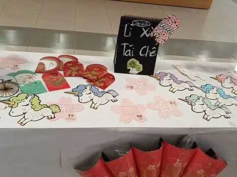 Sự chuyển giao vẻ đẹp của chiếc lì xì từ những quyển lịch cũ