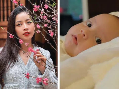 Được Chi Pu bế, con gái nhà Hồ Ngọc Hà biểu cảm "lạ" khiến dân tình thích thú