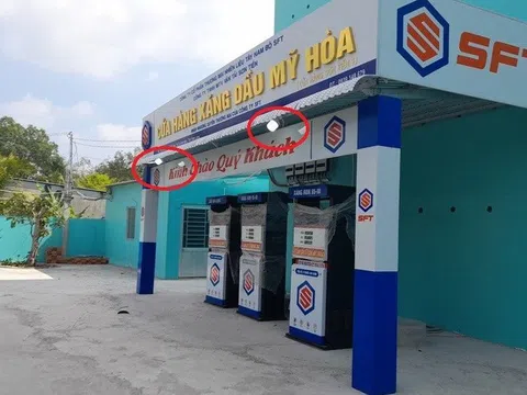 Cận cảnh khu vực bị khám xét ở Vĩnh Long của đường dây buôn xăng giả