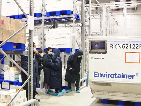 Lô vắc xin COVID-19 đầu tiên về Việt Nam được bảo quản như thế nào?