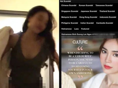 Ninh Dương Lan Ngọc chính thức lên tiếng vụ lộ clip giường chiếu