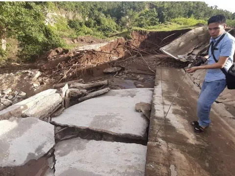 Công trình thủy lợi hơn 100 tỉ đồng vừa hoàn thành đã hỏng: 6 đơn vị xin rút kinh nghiệm