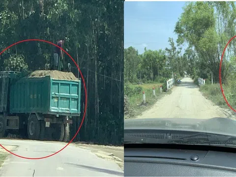 UBND huyện cho mượn đường: Doanh nghiệp "băm nát", dân "khóc ròng"