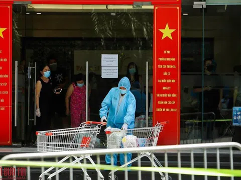 Hà Nội: Phong tỏa một tòa chung cư Times City do Covid-19