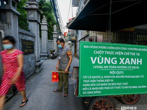 Hà Nội: Xuất hiện các "vùng xanh" phòng dịch Covid-19