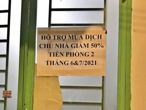 TP.Hồ Chí Minh hỗ trợ tiền nhà trọ cho người dân trong 1 tháng tới