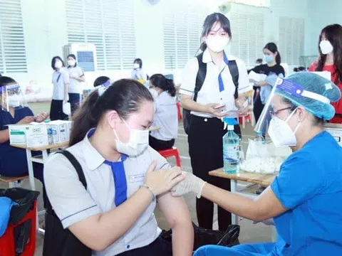 Đồng Nai: Hơn 68% trẻ từ 12 tuổi đến dưới 18 tuổi đã tiêm vắc-xin phòng Covid-19