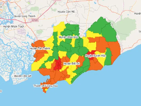 Bà Rịa-Vũng Tàu ghi nhận thêm 491 ca mắc Covid-19