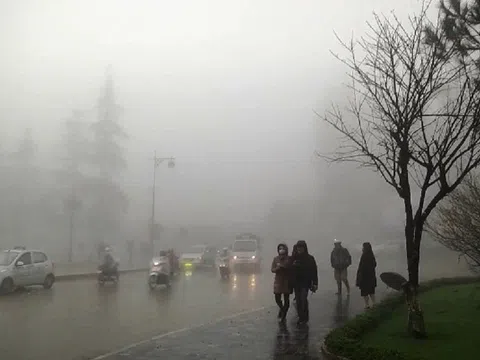 Không khí lạnh tràn về những ngày giáp Tết, có nơi dưới 3 độ