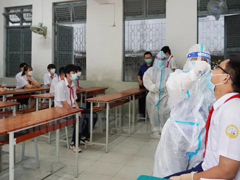 Tp.HCM: Hướng dẫn xử lý khi phát hiện F0 trong trường học