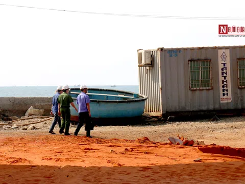 Bình Thuận đề nghị làm rõ 350m đoạn kè bờ biển nghi vấn sai vị trí