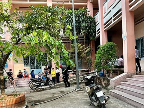 Đồng Nai: Cháy phòng bảo vệ trường tiểu học, một bé gái tử vong