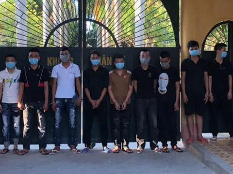 Thanh Hóa: Bắt giữ nhiều thanh niên gây ra cuộc hỗn chiến trên đường quốc lộ