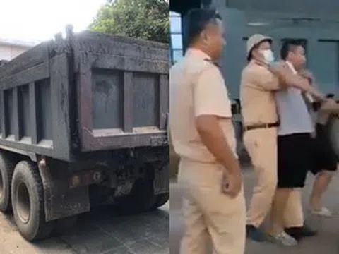 Quảng Ninh: Làm rõ vụ CSGT hành hung lái xe tải