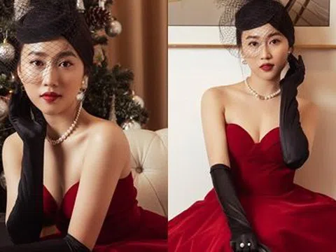 Diễn viên "không thích đàn ông nghèo" khoe vẻ sexy nghẹt thở dịp Noel