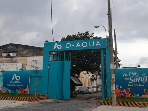 Dự án D-AQUA: Rầm rộ rao bán… bãi đất trống