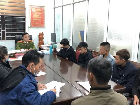 Ngăn chặn nhóm thiếu niên cầm kiếm đi giải quyết mâu thuẫn