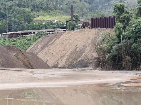 Bắc Kạn: Doanh nghiệp xả thải “bức tử” thiên nhiên