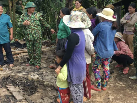 Nụ cười ở 115 ngôi làng Quảng Nam bình an trong bão lũ